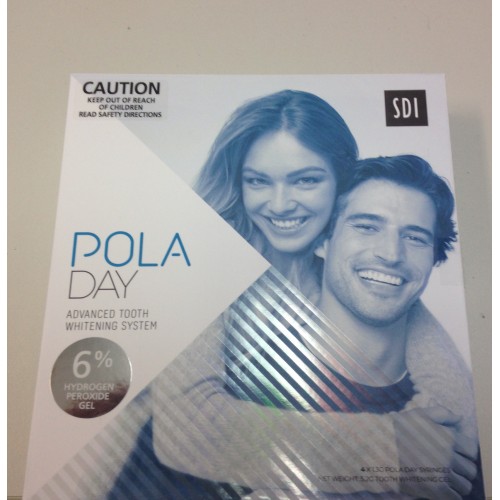 Pola Day 6 Teeth Whitening Bleaching Gel 4 Pack